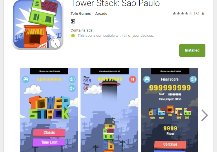 Tower Stack: Sao Paulo
